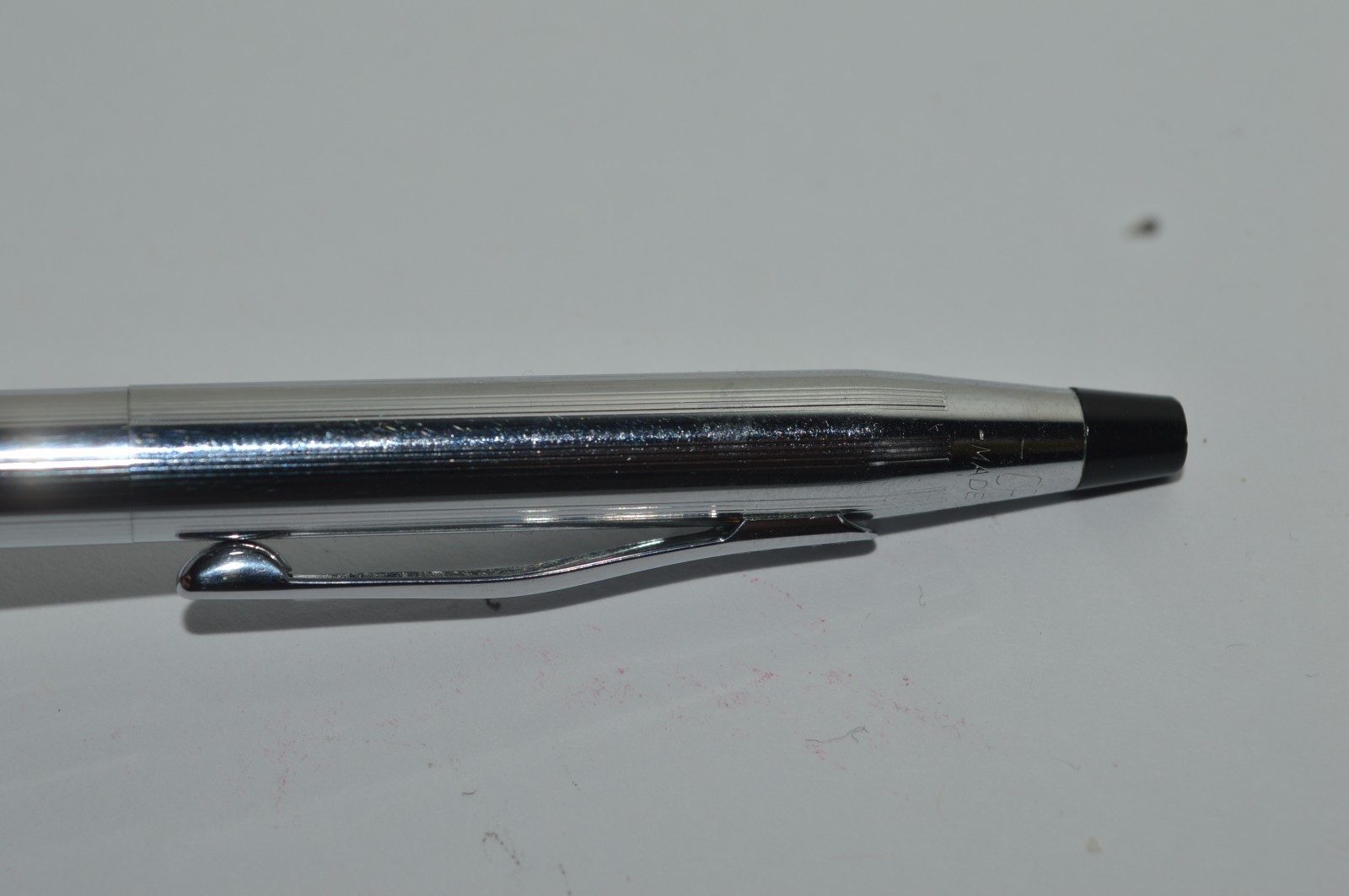 Cross Classic Century Mechanical Pencil .9mm Fluted Knurled Grip Chrome USA Made