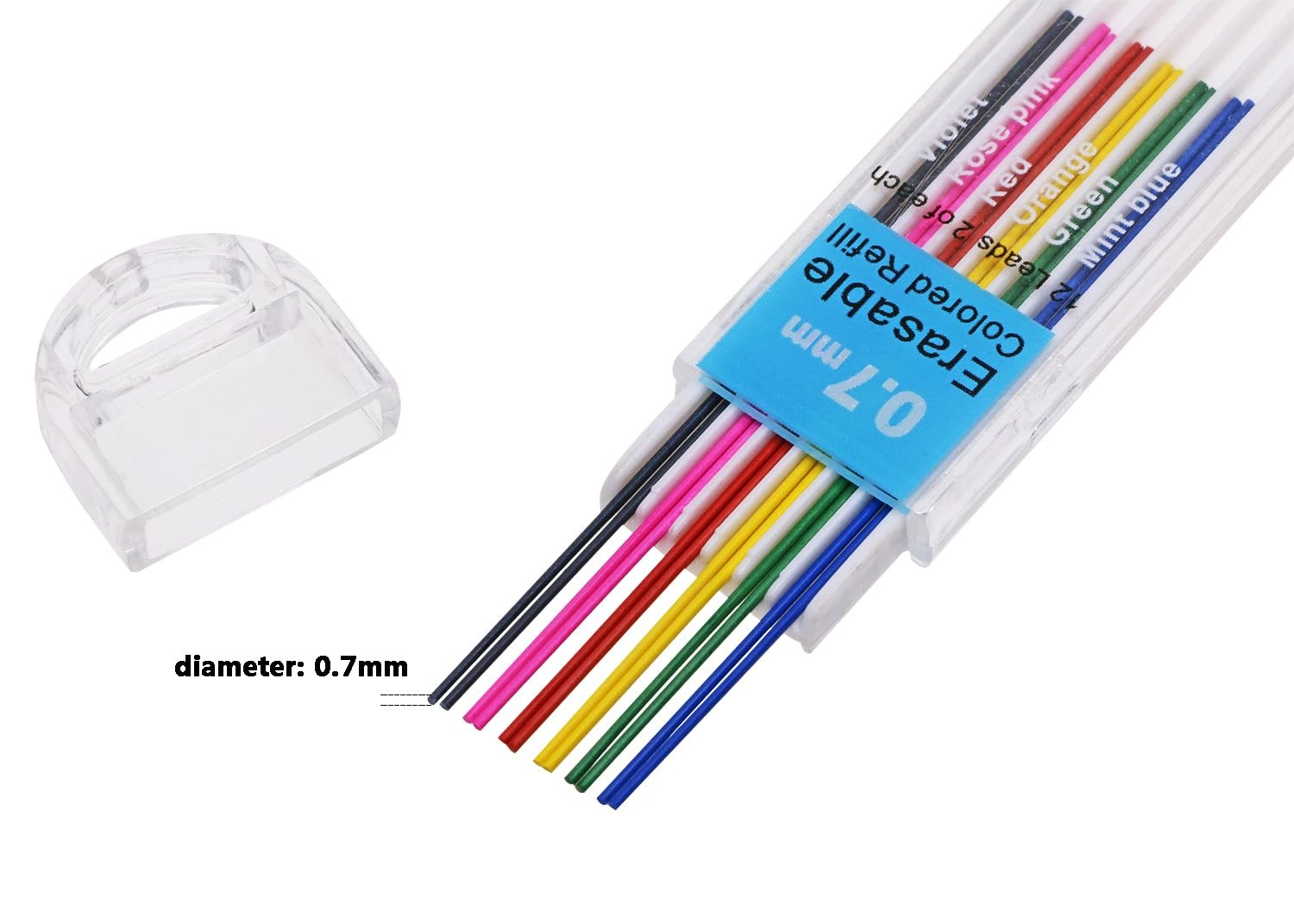 Erasable Colored Leads for Drawing Sketching Writing Taking Notes Adult Color…