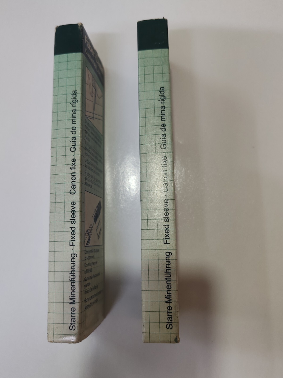 Vtg 2Pcs Nos FABER-CASTELL XFL-K FINE L 0.3+0.9mm Drafting Mechanical Pencil 80s