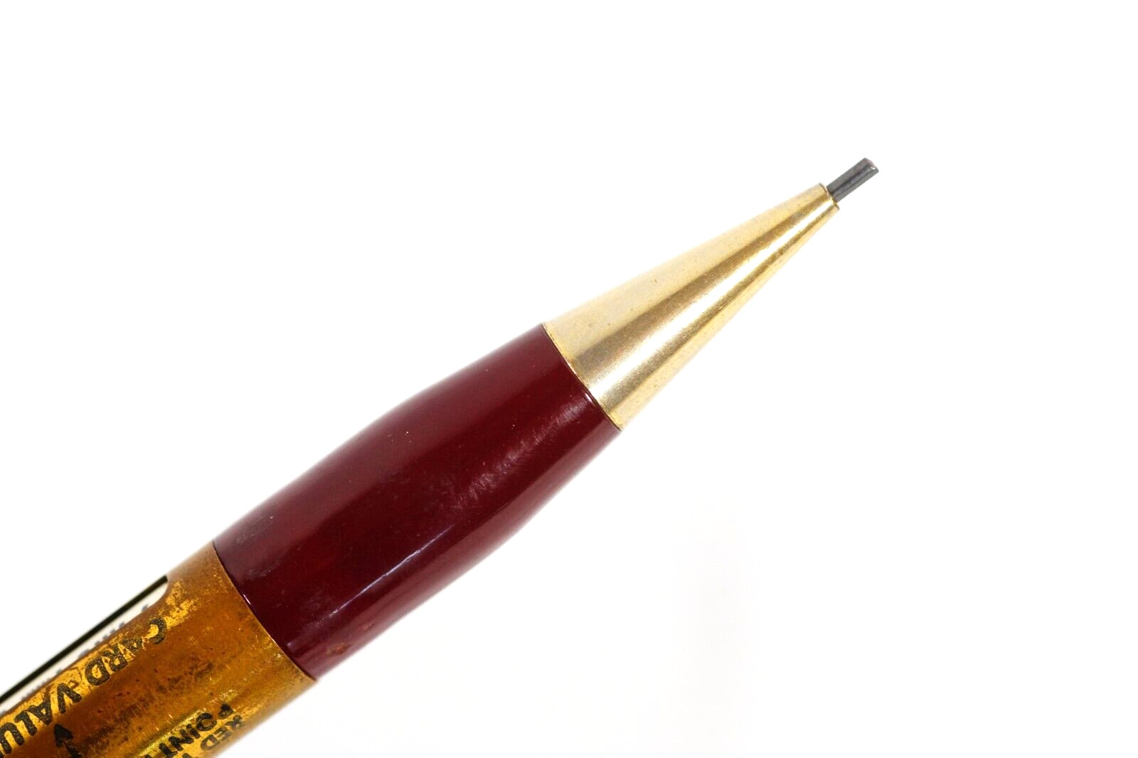 Mascot E-Z Score Canasta Card Game Scoring Mechanical Pencil 1940-50s