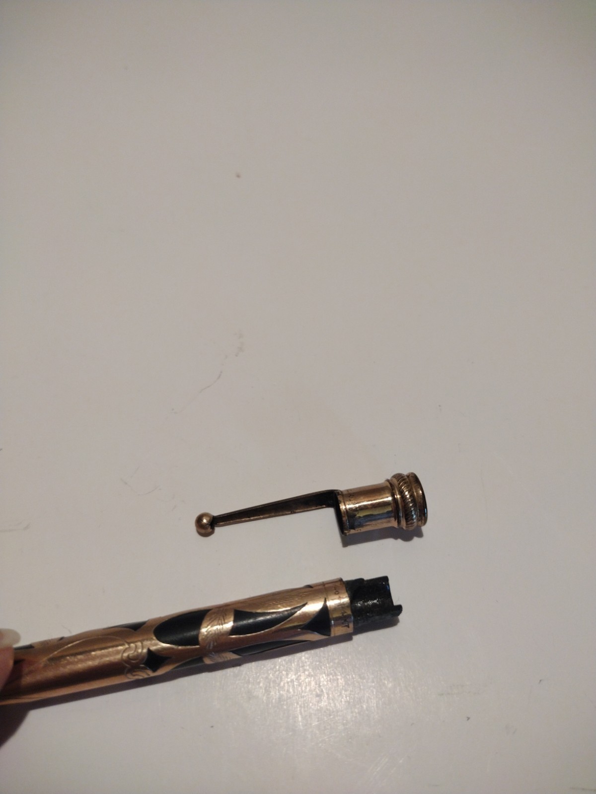VTG Morrison’s 1/40th 14K Gold GF Filigree Overlay Mechanical Pencil Not Scrap