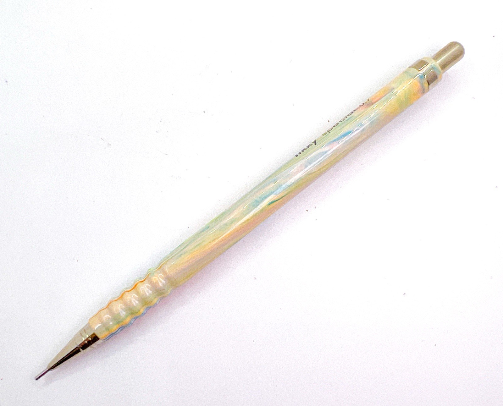 NOS rotring tikky Special Mechanical Pencil Marble Rainbow Color 0.7mm