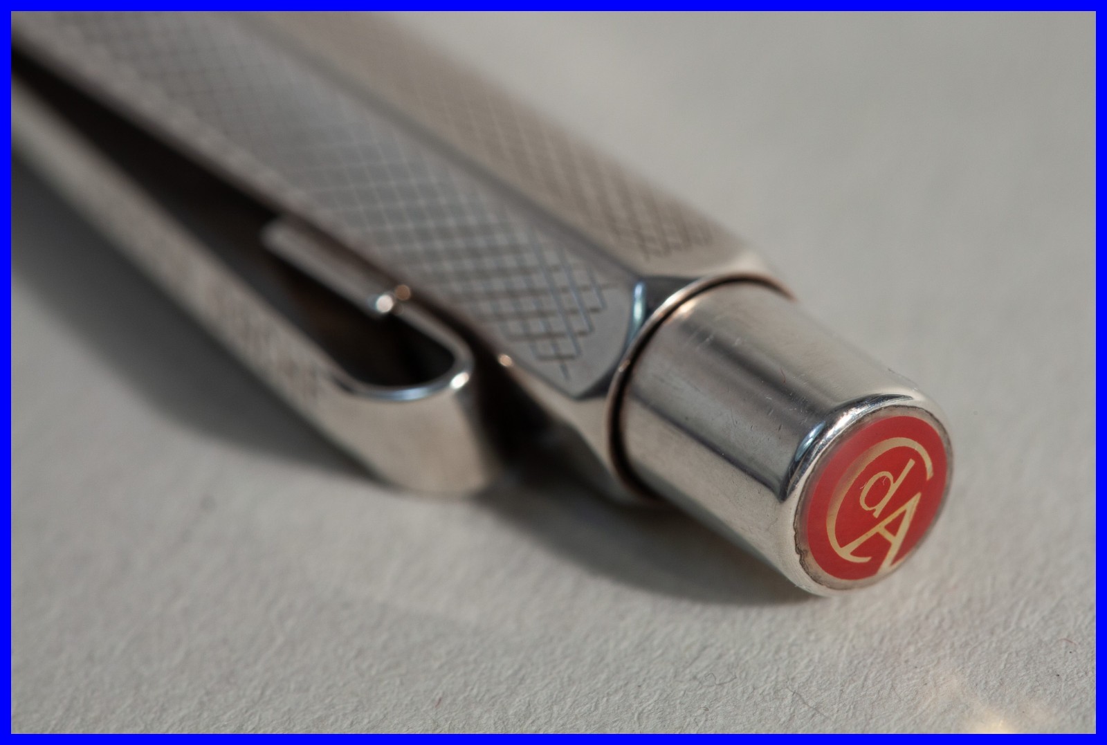 ECRIDOR Caran D’Ache RETRO Mechanical Pencil For 0.7Mm In Silver