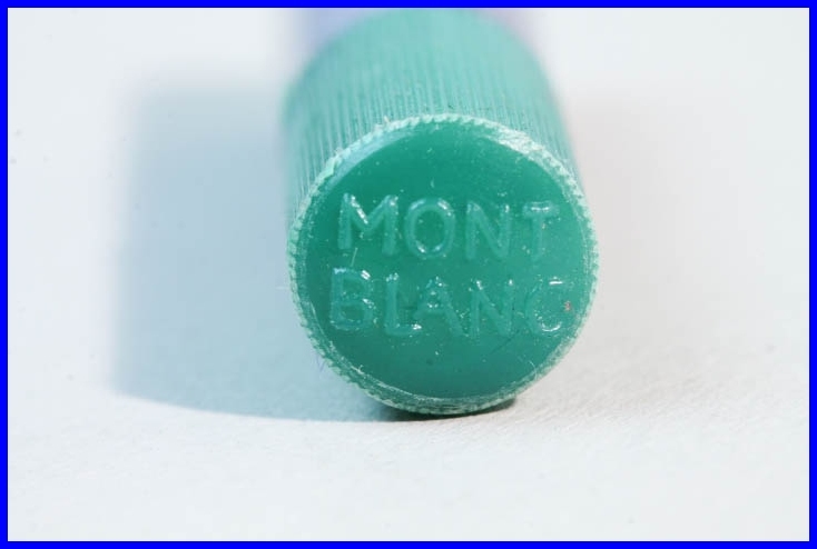GREEN 1.2 mm MONTBLANC PIX 25 mm lead pencil refills in original tube 1950ies