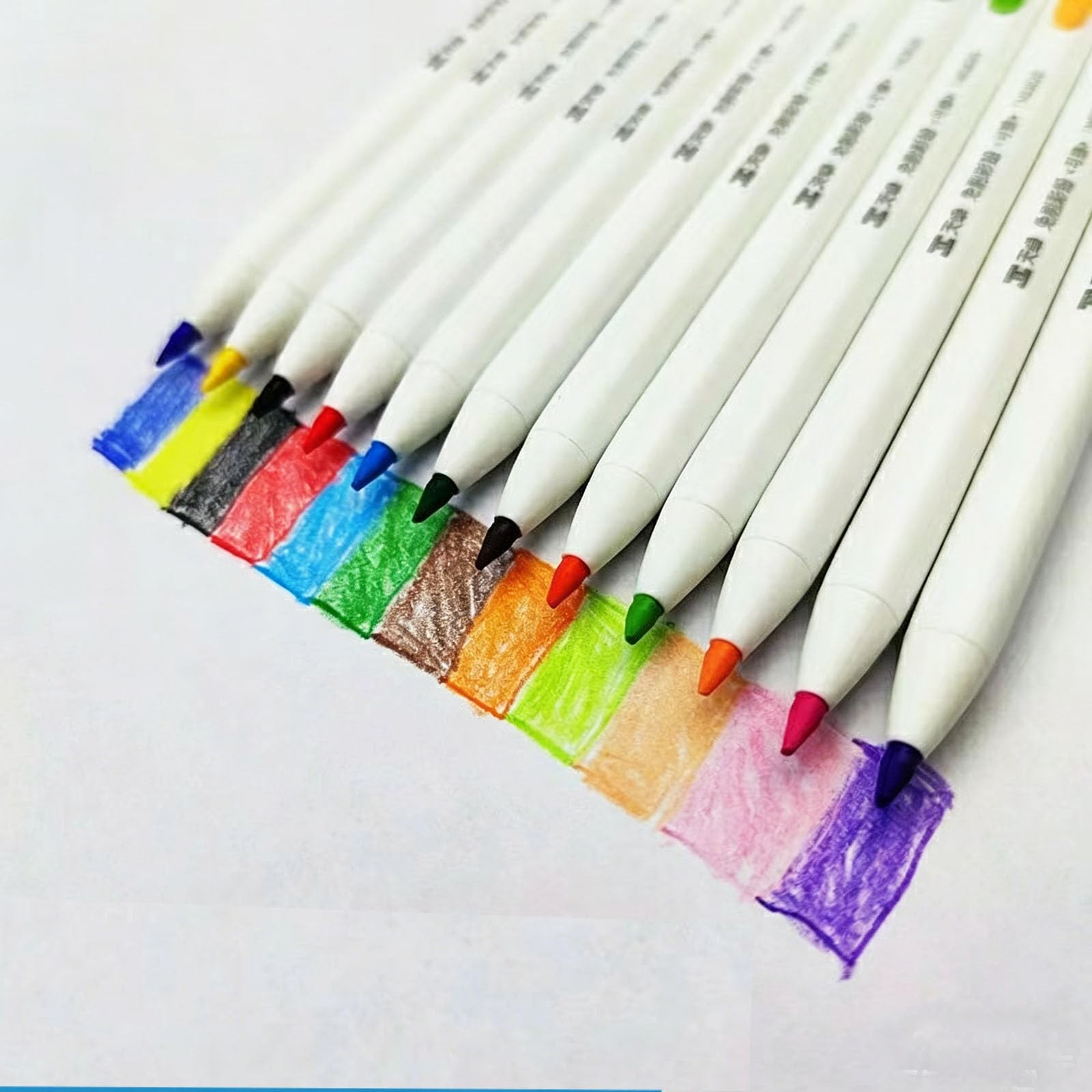 12 Pcs Mechanical Colored Pencils, 3.0mm 12-Color Set Soft Smoothly to Color …