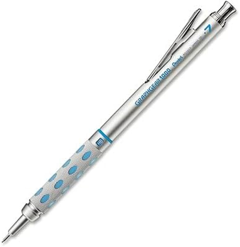 Pentel Graph Gear 1000 Automatic Drafting Pencil, 0.7Mm Lead Size, Blue Barrel,
