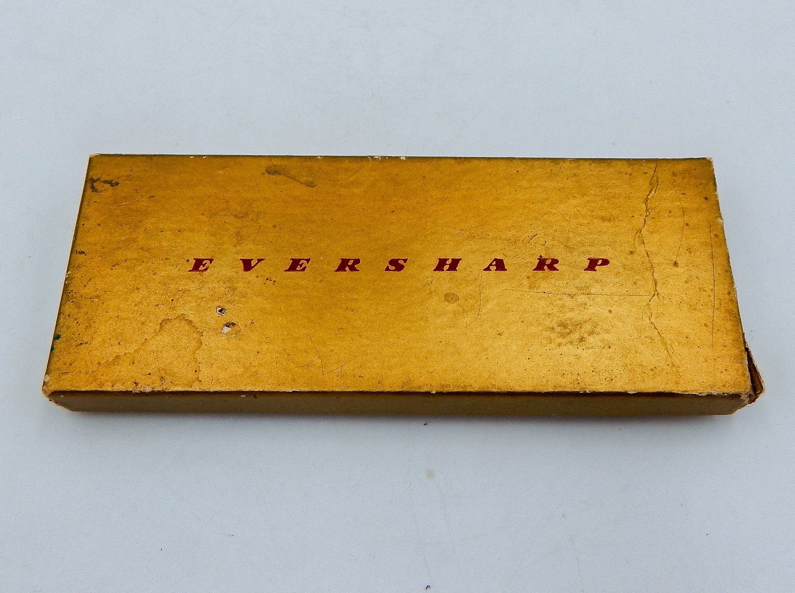 Eversharp Black Ballpoint Pen And Pencil Set With Original Box Gold Accent