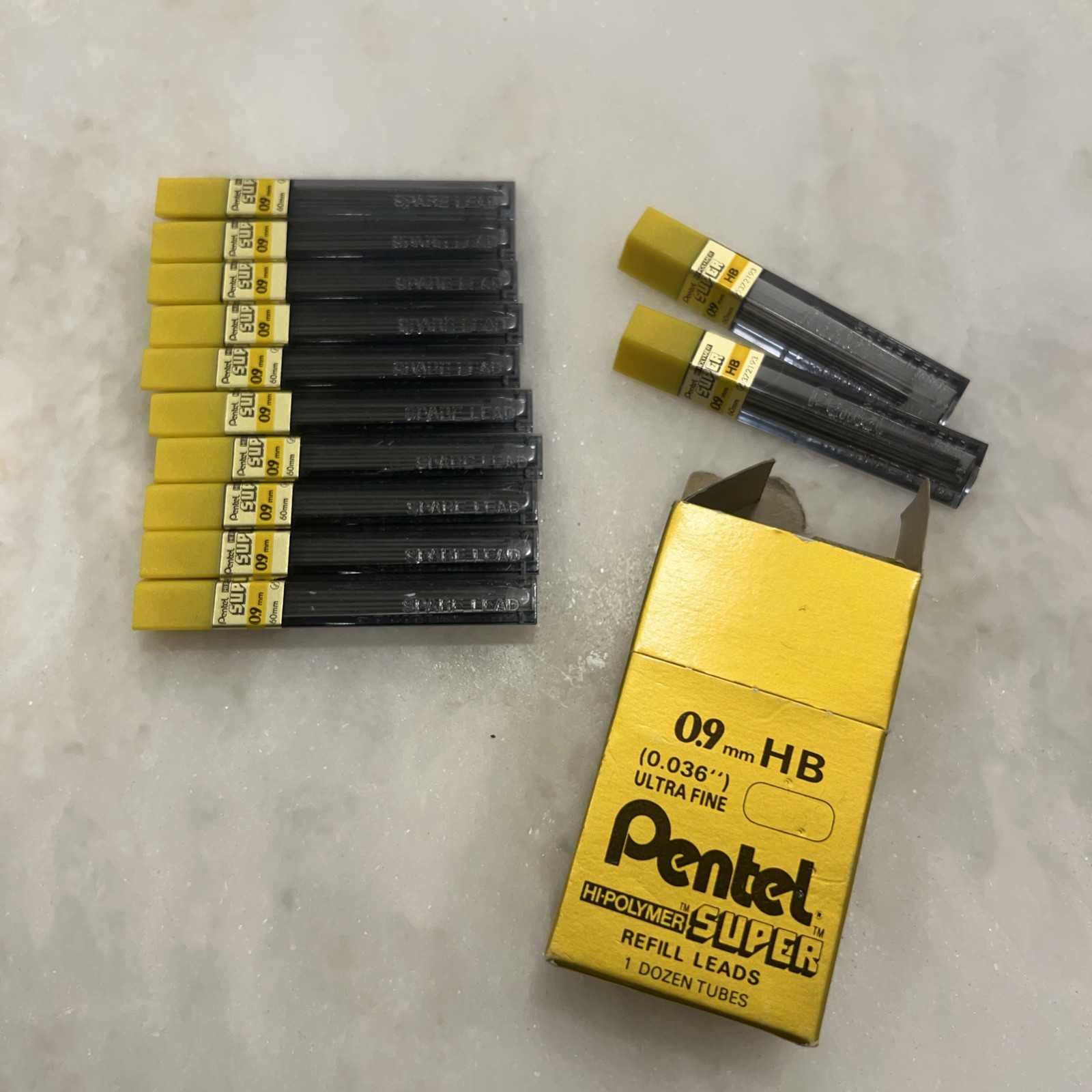 Durable 0.9mm Super Hi-Polymer Lead 90-99% Full – Break-Resistant & Ready to Use
