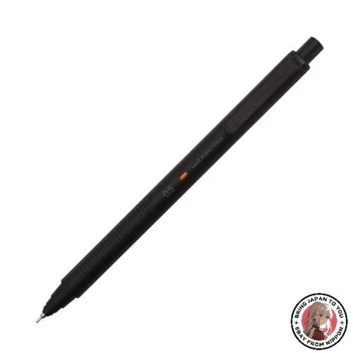 Uni Mitsubishi Pencil Kuru Toga Metal 0.5mm Mechanical Pencil Nocturne Black