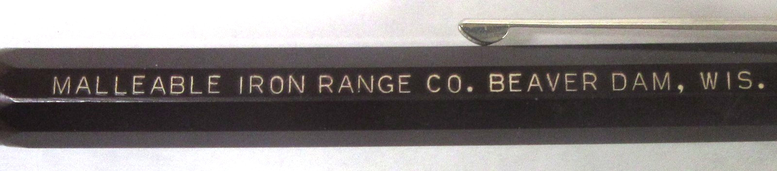 1930s MONARCH RANGES Beaver Dam WI 5.75″ can top Autopoint Mechanical Pencil xz