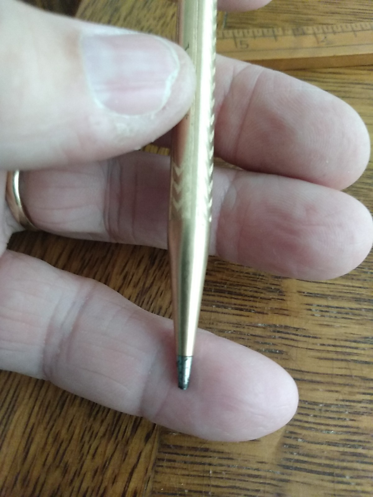 Antique Lot Of 2 Wahl Eversharp Gold Filled Mechanical Pencils