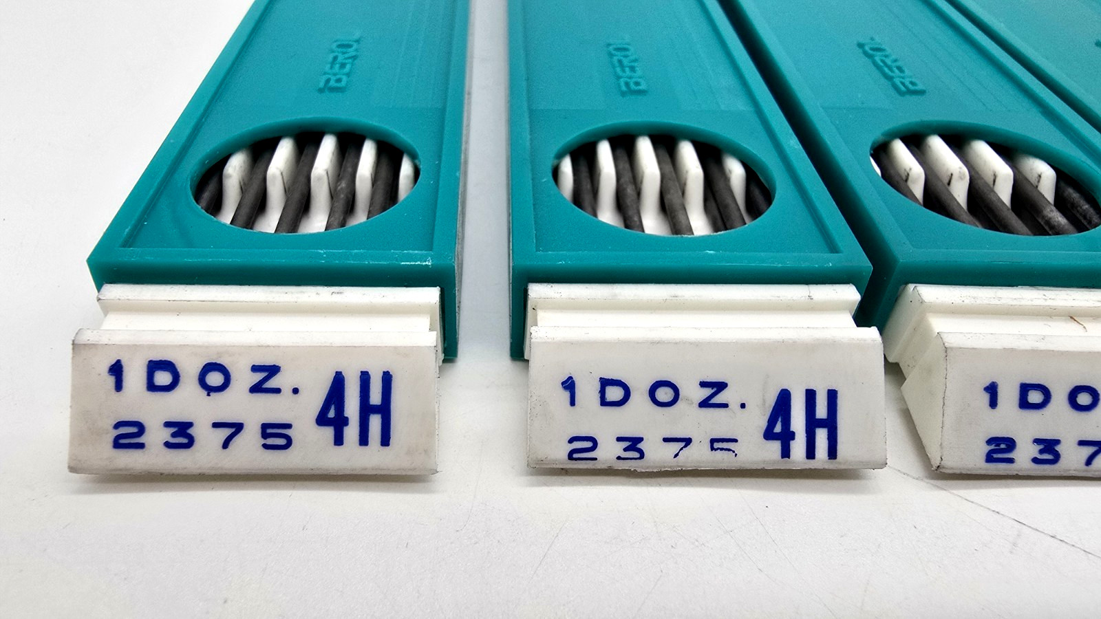 11 Dozen Berol Eagle Turquoise Drawing Leads – 2375 4H – 121 Total NEW NOS