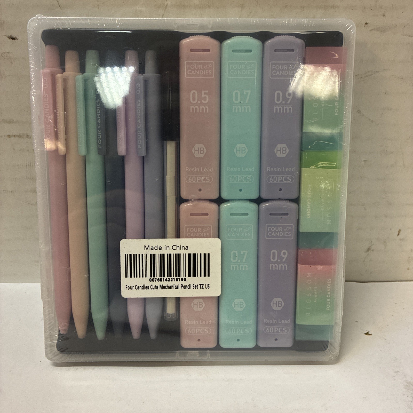 Four Candies Cute Mechanical Pencil Set,