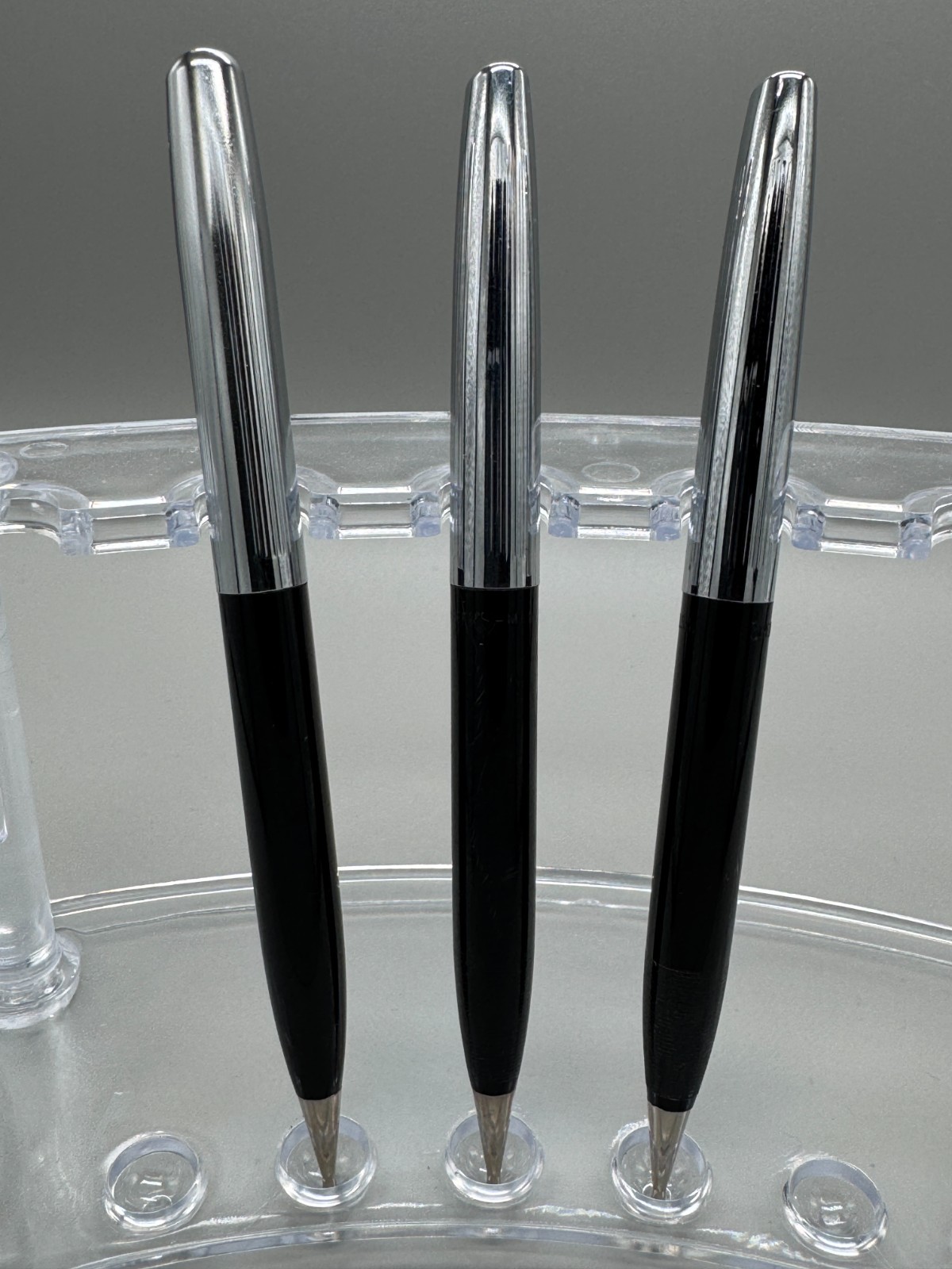 (Lot of 3x) Vintage Sheaffer Skripsert Mechanical Pencils | Black, Tested