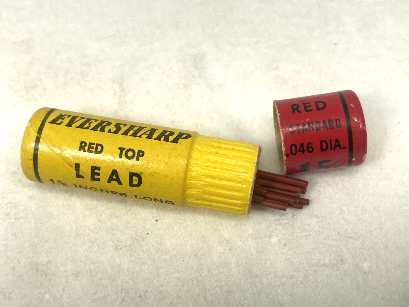 nos Wahl EVERSHARP Pencil Leads ~ RED ~ 12 pcs – 0.046″ / 1.18 mm ~ $5 ship+Free
