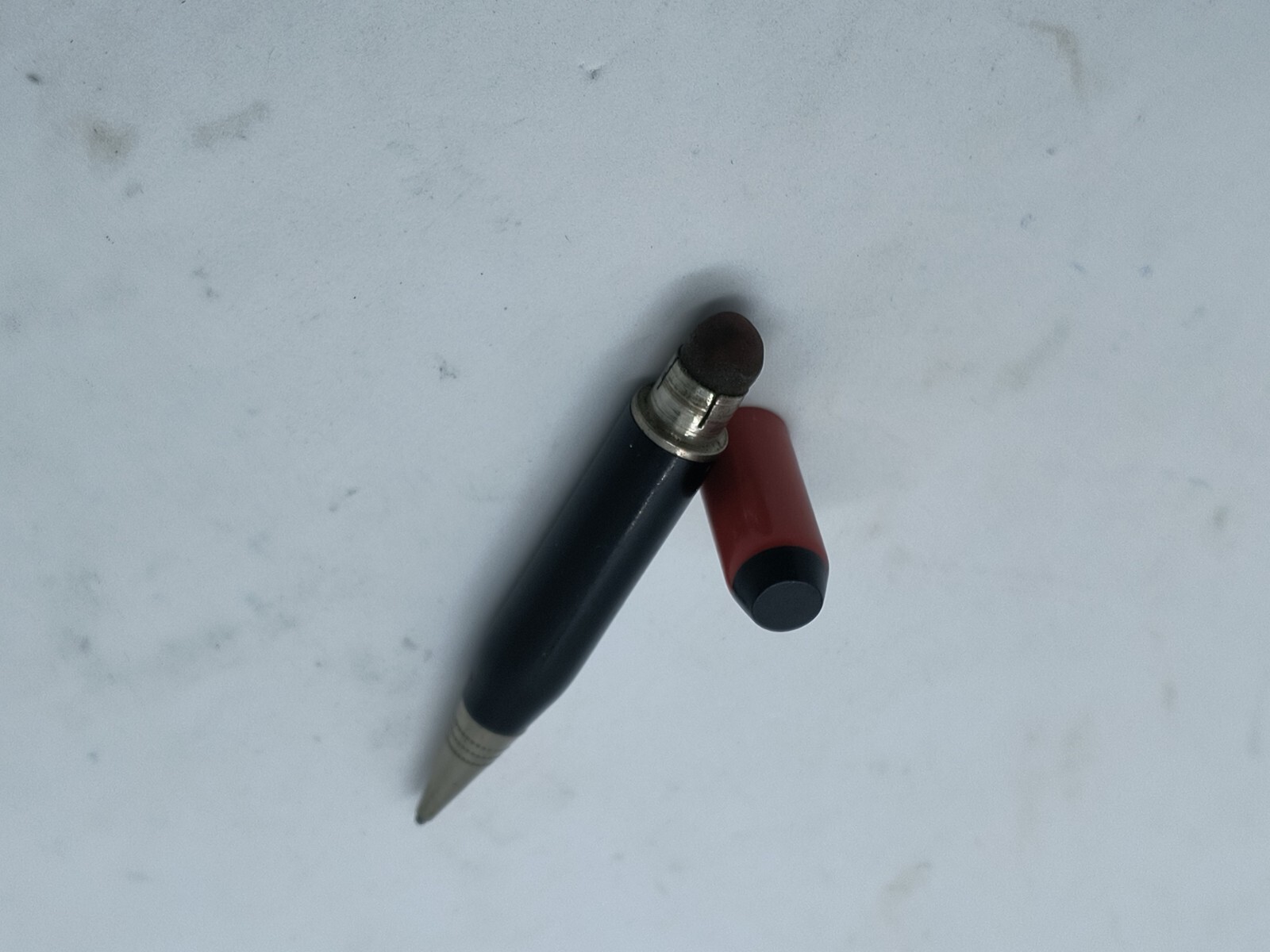 VTG Miniature Red & Black Mechanical Pencil-Continuous Twist, Ad. People’s Coal