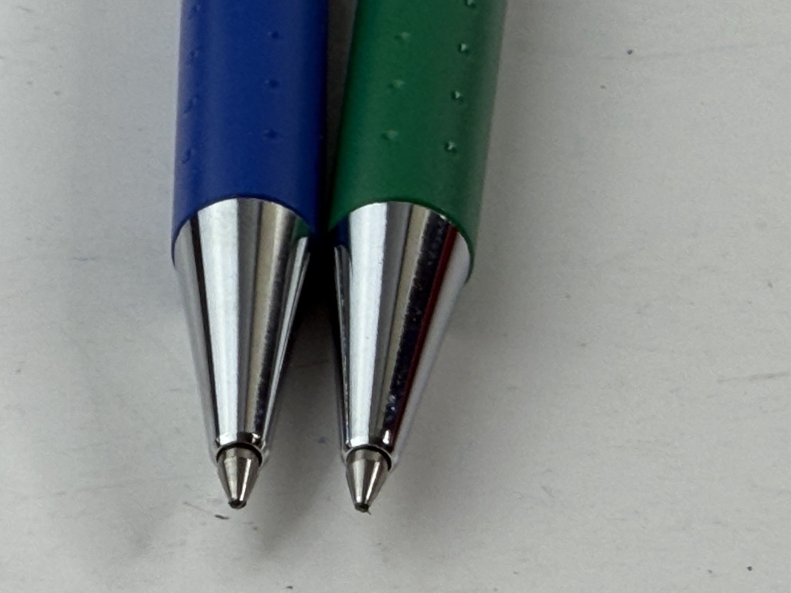 Vintage Rollerball Rotring Clipper Pen Blue and Green Lot of 2