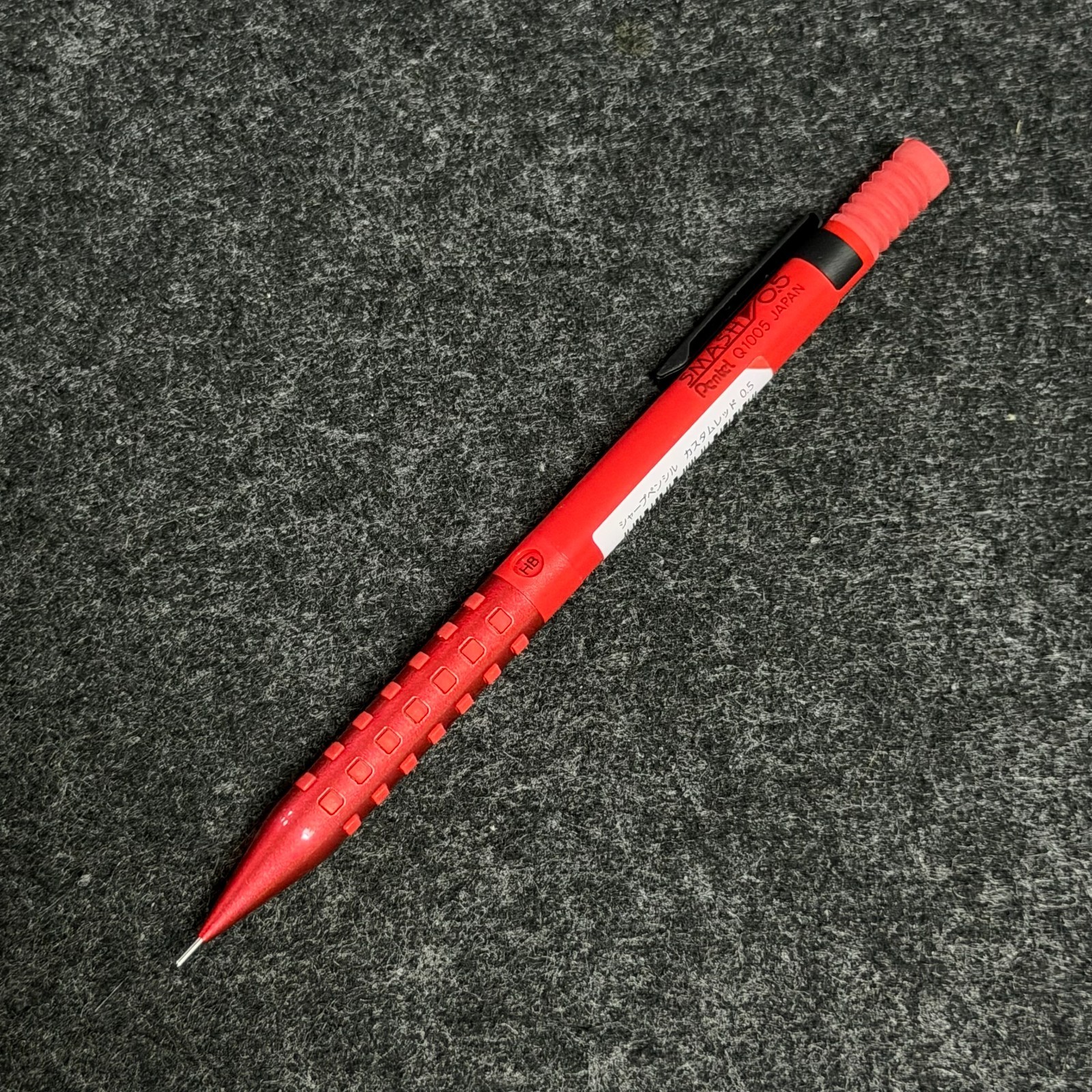 Pentel Smash Smashworks Limited Custom Red 0.5mm Q1005-PL6 Mechanical Pencil New