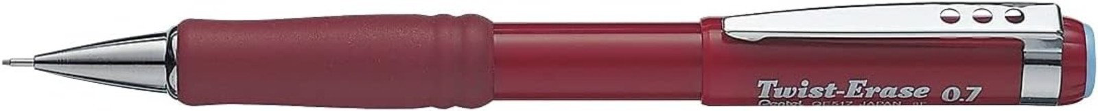 Twist-Erase III 0.7mm Pencils – Ergonomic Grip & 2 Refills for Precision Writing
