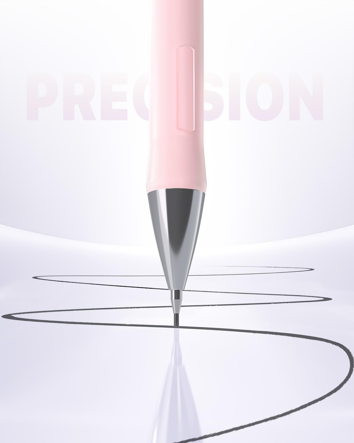 6 PCS 0.5 mm Mechanical Pencil Set with 360 Lead Refills 3 Pastel Erasers