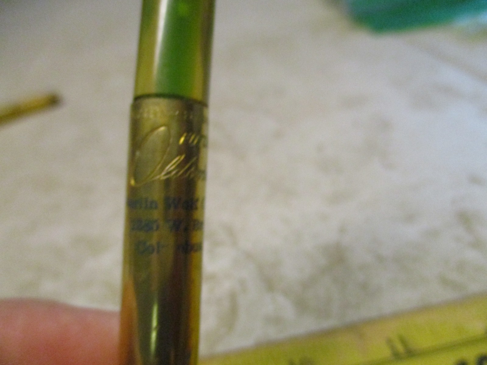 Vtg Golden Anniversary Floating Mechanical Pencil for Oldsmobile Secretary M35