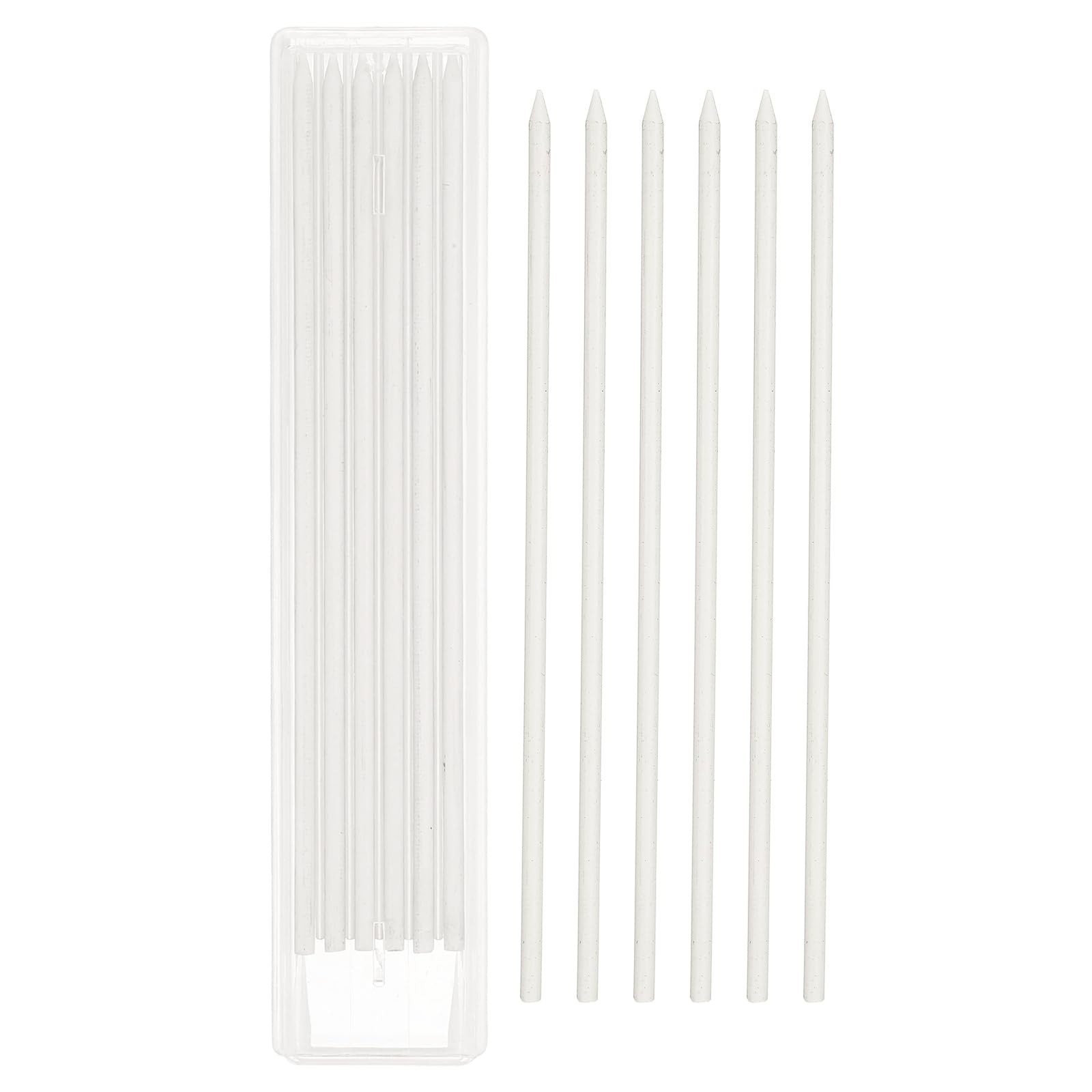 PATIKIL 12Pcs 2.8mm Carpenter Pencil Lead Refills, Solid Dry Pencil Refills B…
