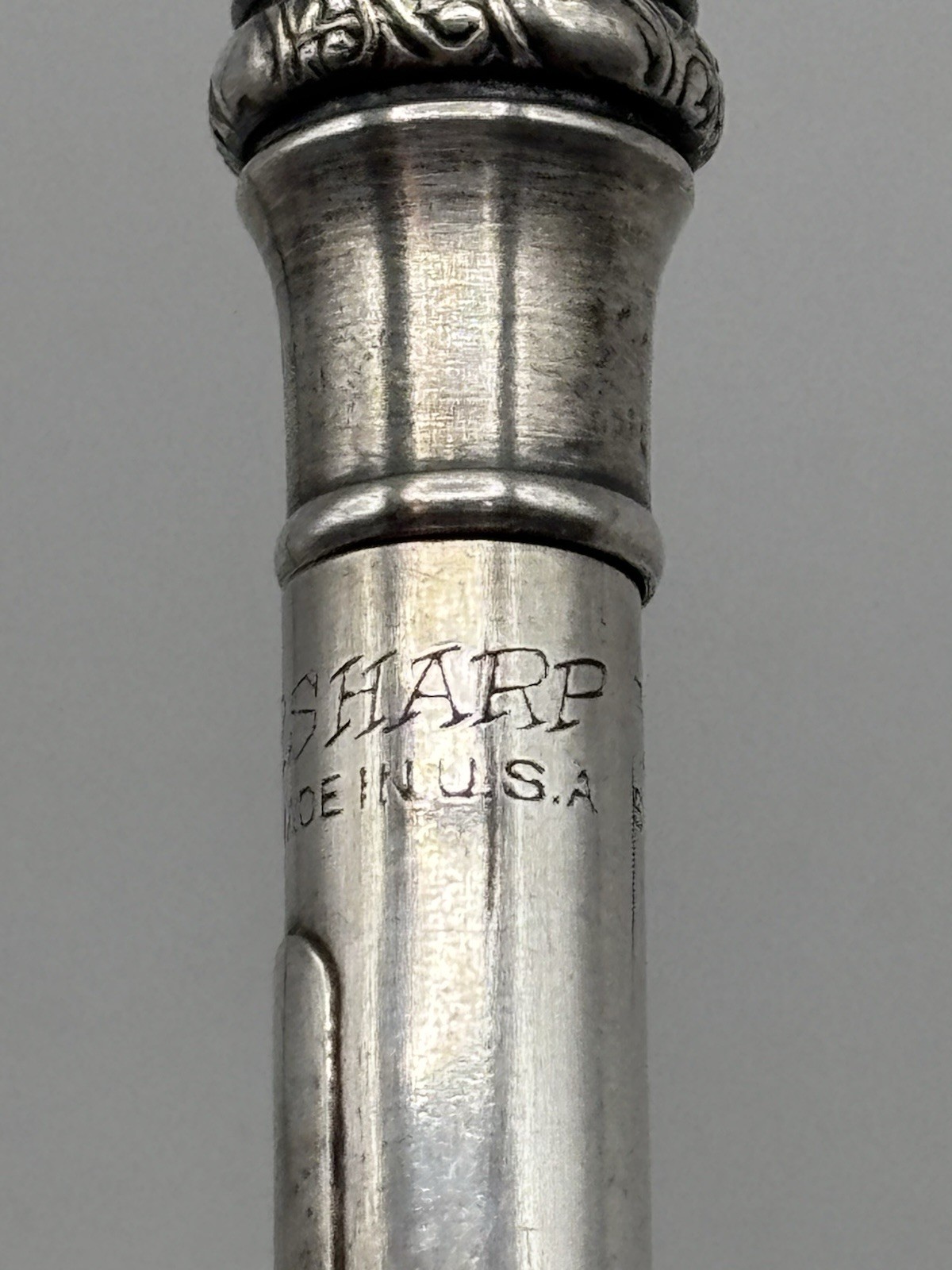 1920’s Wahl Eversharp Silver Plated Pencil Metropolitan Life Insurance Co