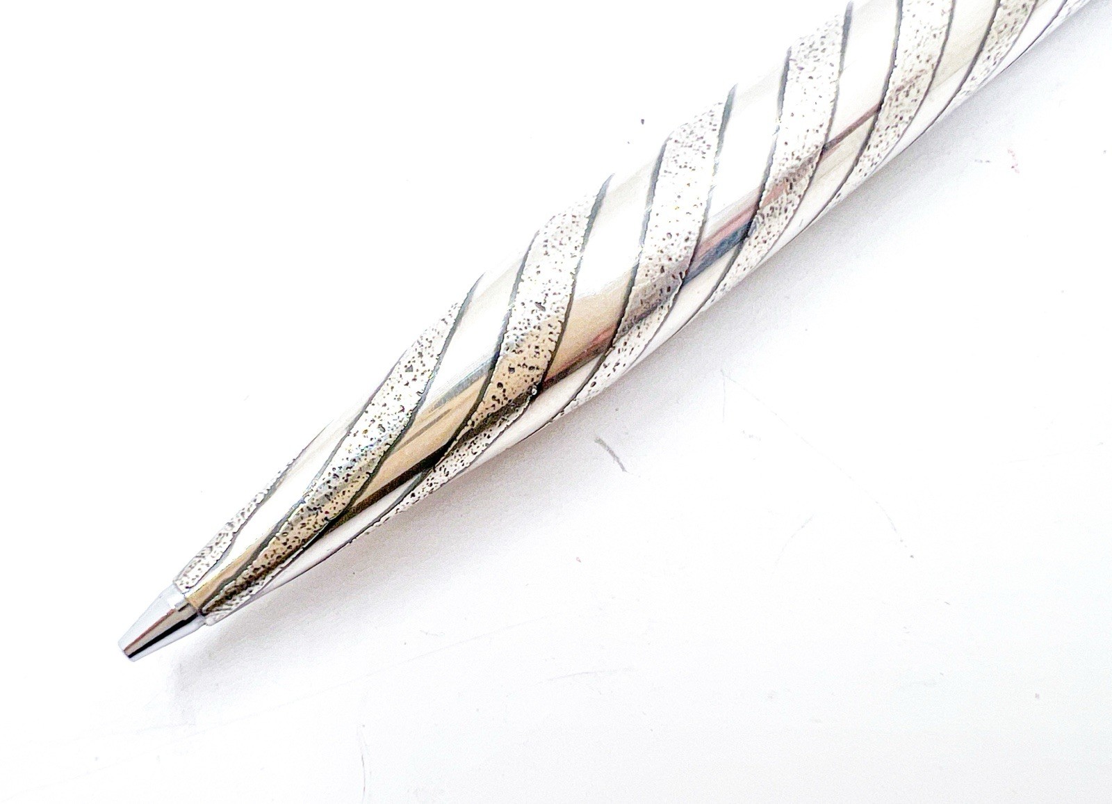 Platinum Twist Click Reproduce Hayakawa Mechanical Pencil Silver 0.5 MM With Box