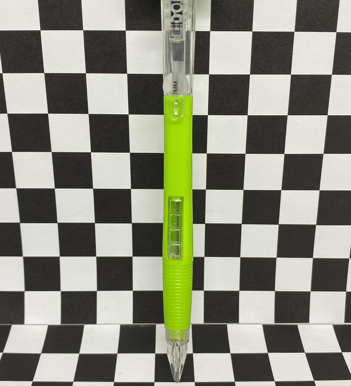 Raymond Geddes 2016 Green Rubber Gummy Bear Top Mechanical Pencil with 0.7mm Led