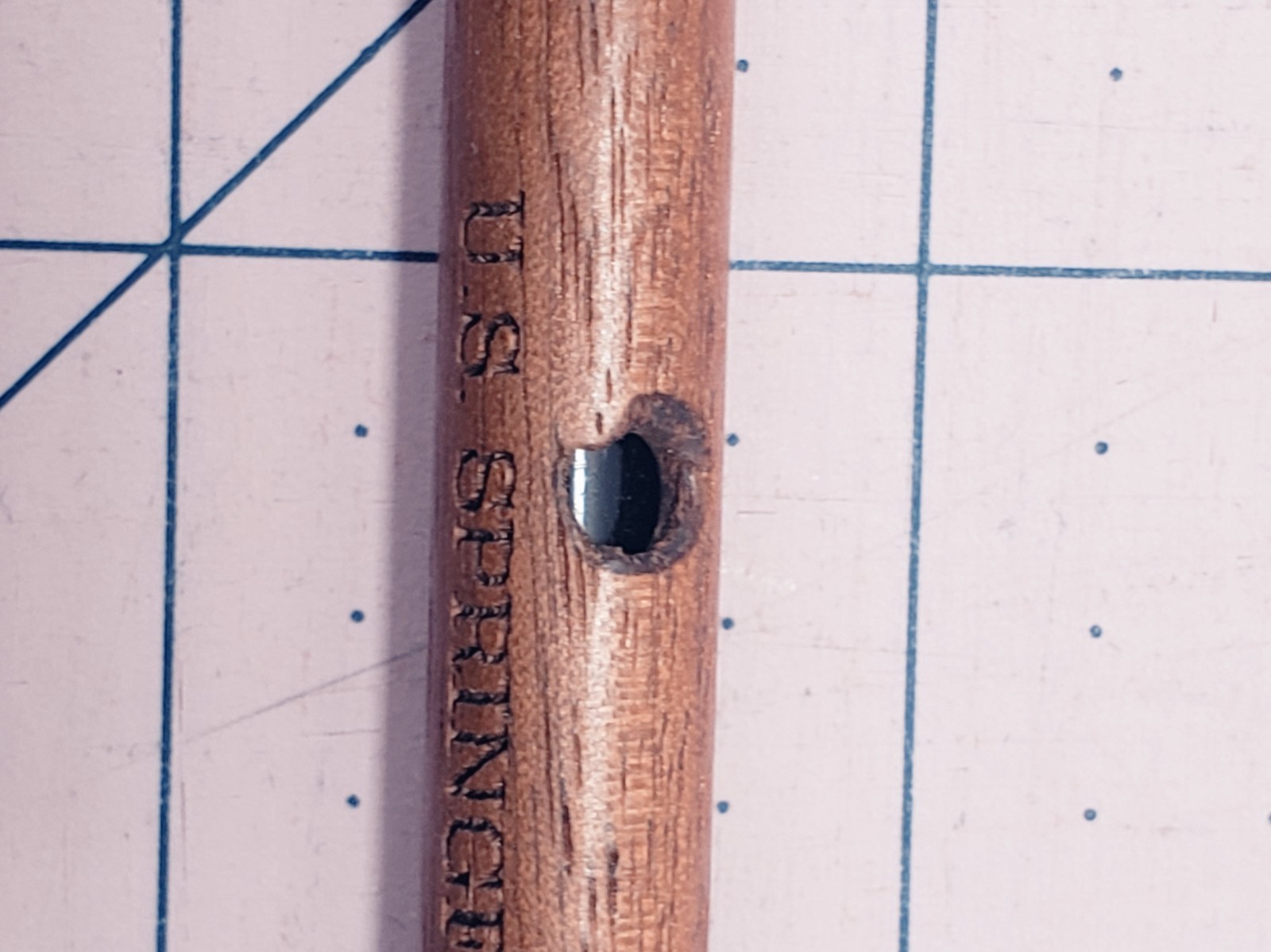Writing Sticks Black Walnut Mechanical Pencil 0.5 mm U.S. Springfield model 1884