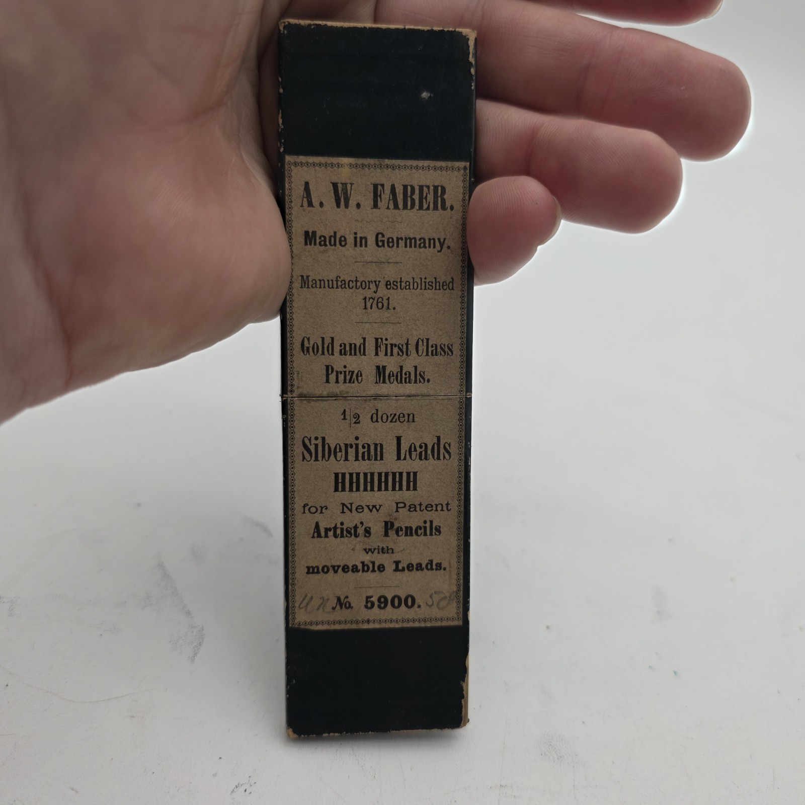 A.W. Faber Germany No. 5900 Artist Pencil Lead. Hhhhhh