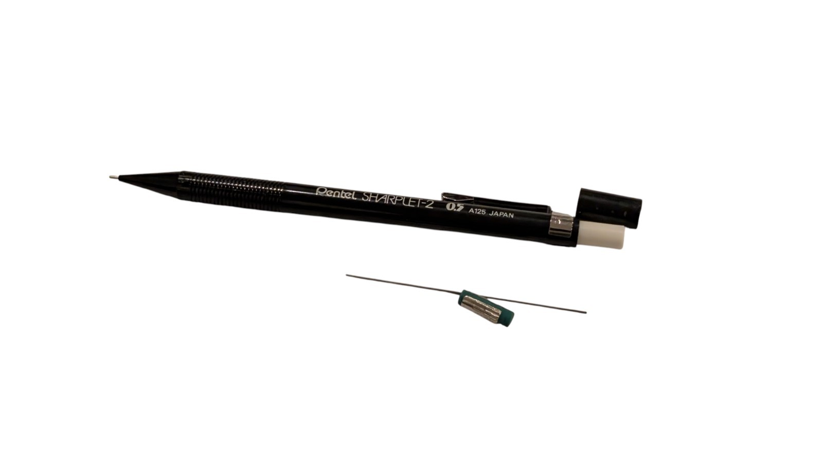 Vintage Japan Pentel 0.5MM A125 Sharplet-2 Automatic Mechanical Pencils Black 18