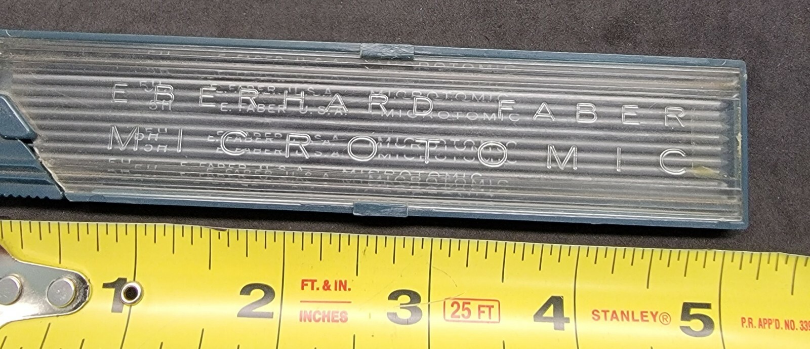 EBERHARD FABER LEAD 5H MICROTOMIC VINTAGE USA