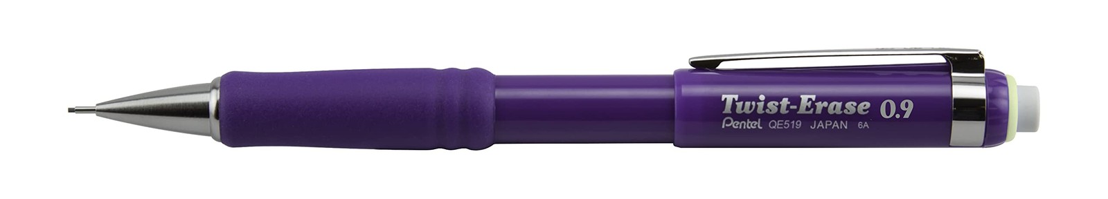 Pentel Twist Erase III Mechanical Pencil Pack of 12 Violet 0.5mm 0.7mm 0.9mm