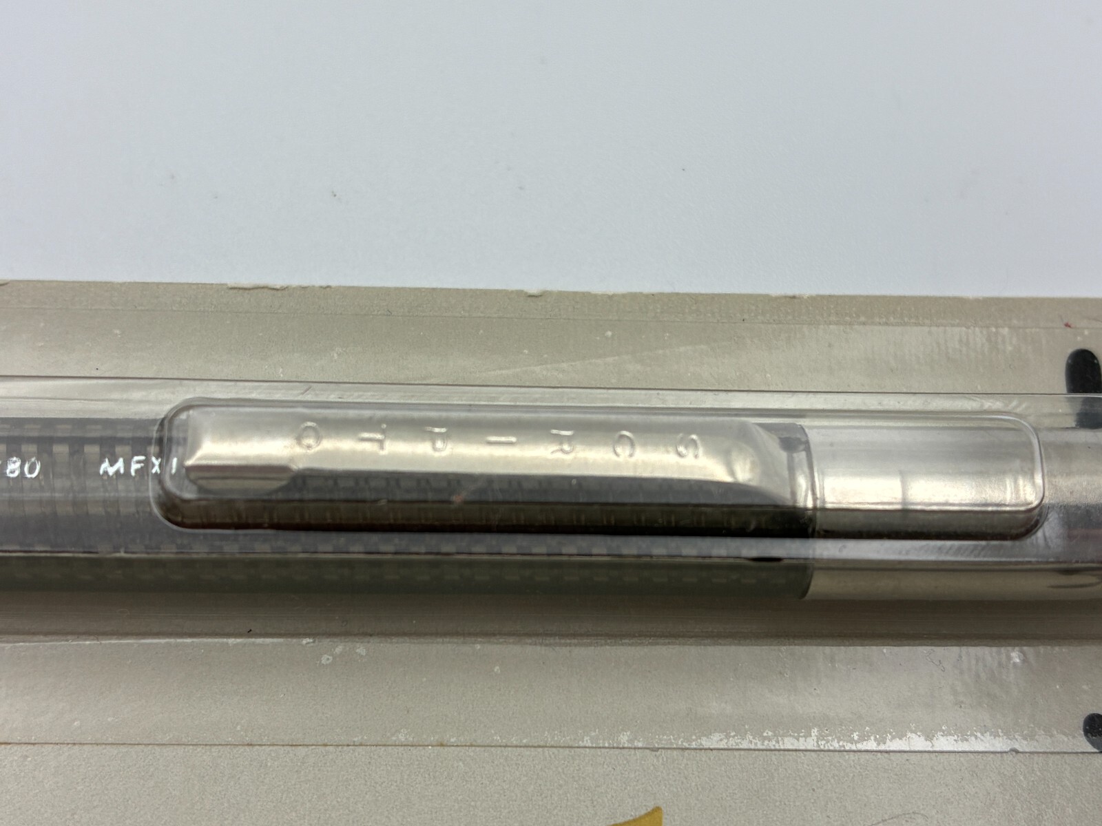 Vintage SCRIPTO Classic K780 Translucent Mechanical Pencil Gray 1989 Twist