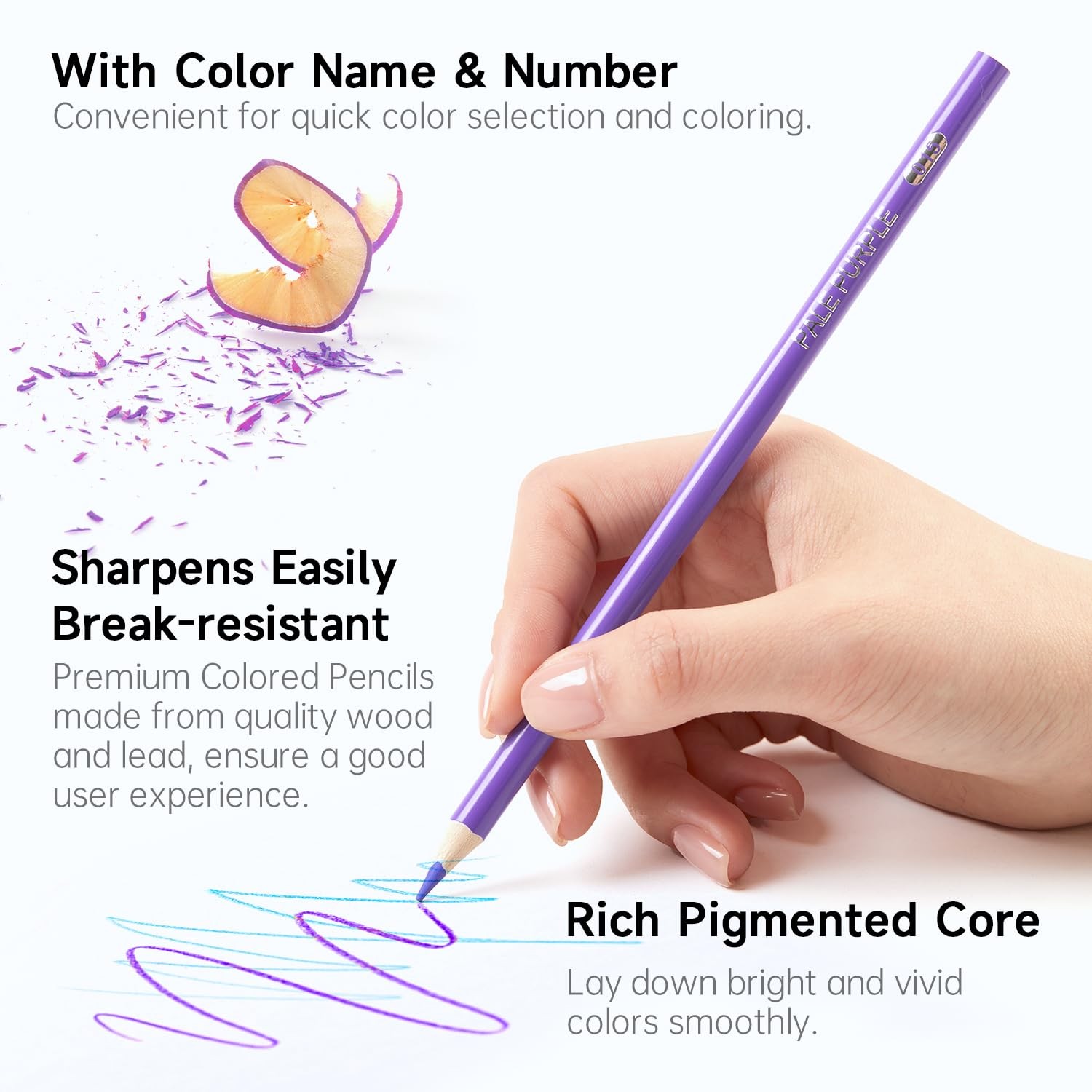 Shuttle Art 136 Color Pencils for Adult 1 Count (Pack of 136), 136 colour