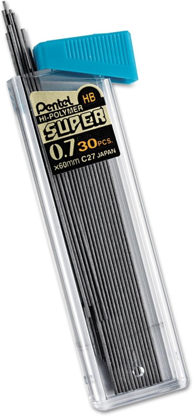 Super Hi-Polymer Lead, Medium Point 0.70mm – Perfect for Artists & Students