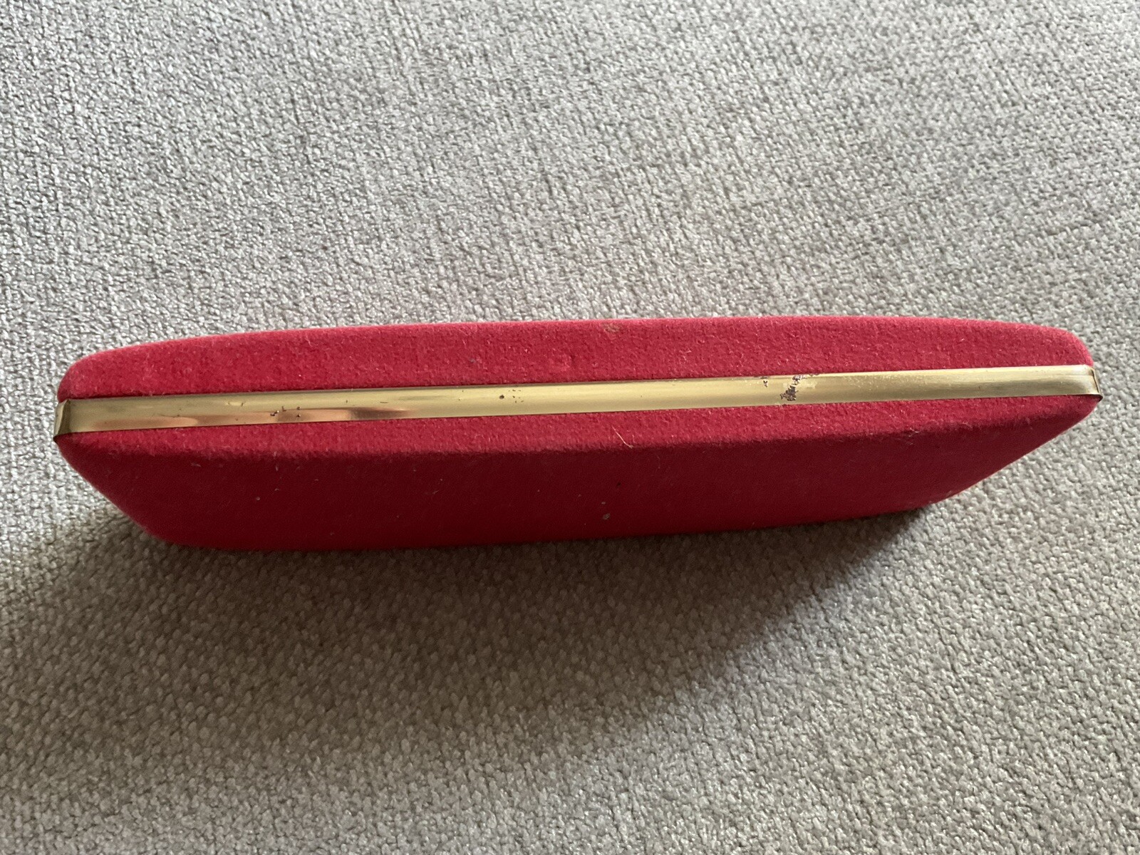 CENTENNIAL Gold tone Mechanical Pencil With Red velvet Case See Pics Vintage