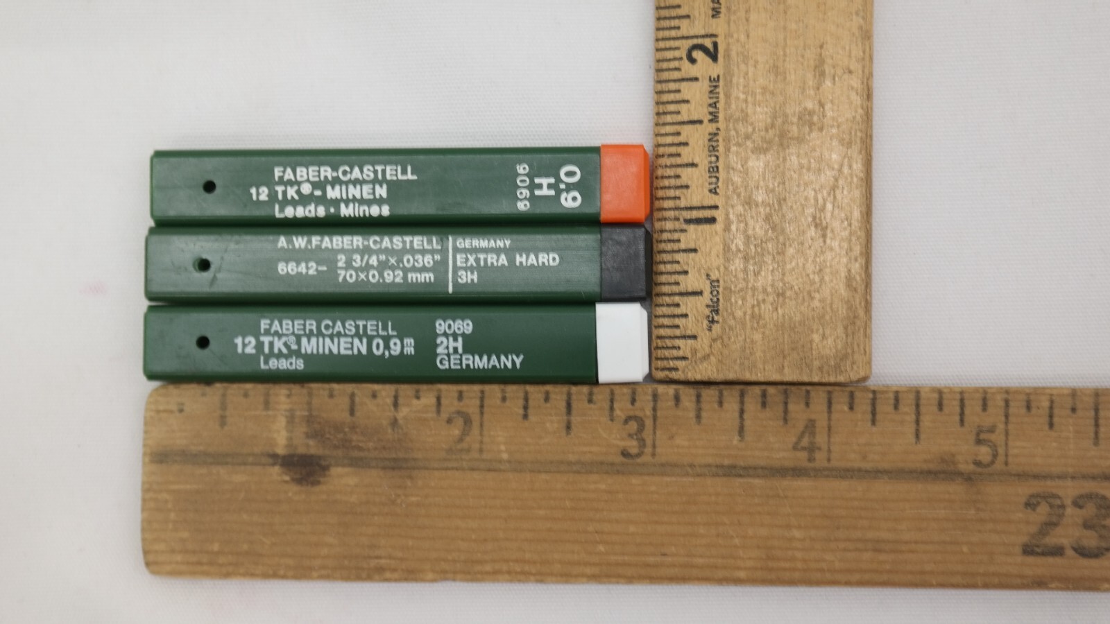 Vintage A. W. Faber Castell Mechanical Pencil Leads Mixed Lot of 12 Cases T5