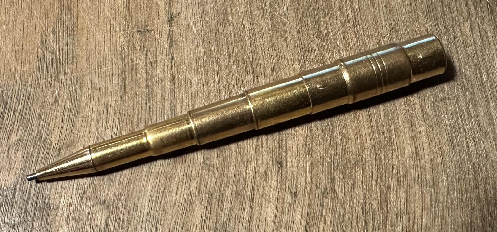 vintage Telescoping Stretch Mechanical Brass Pencil part