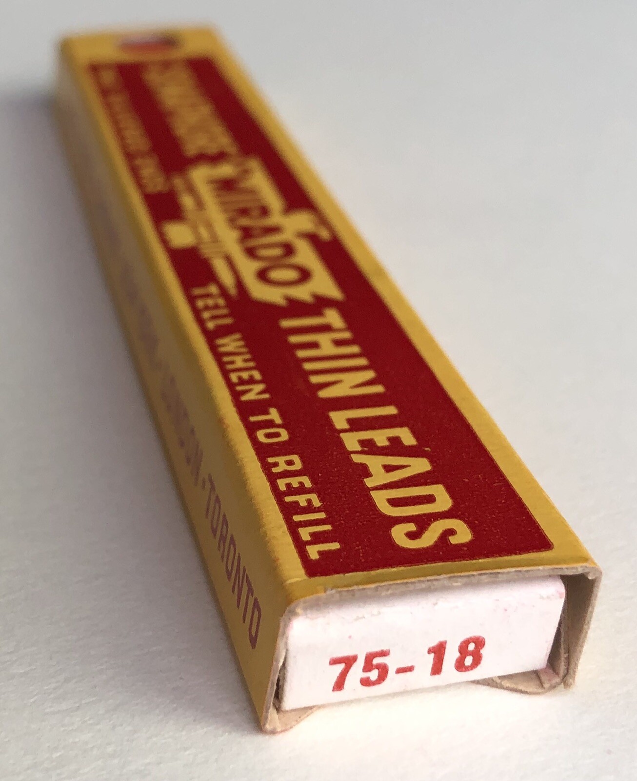 Vintage EAGLE Mirado Semaphore RED 1.18mm Mechanical Pencil Lead NOS 12pk USA