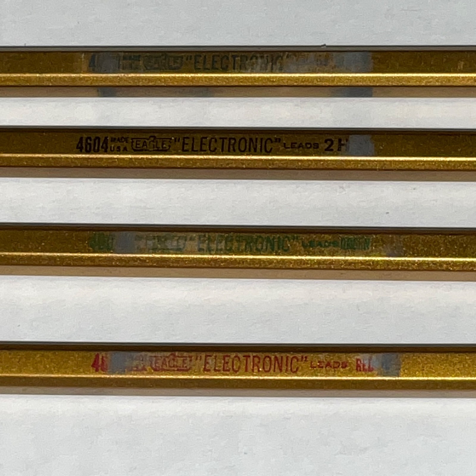 Vintage EAGLE ELECTRONIC Mechanical Pencil Lead GREEN RED BLACK BLUE 1.18mm 4″