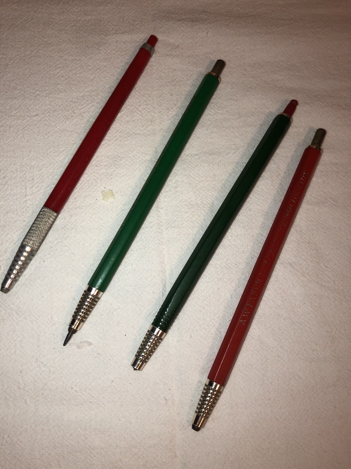 Vintage A.W Faber Castell Locktite 2H Drafting Mechanical Pencil USA 4