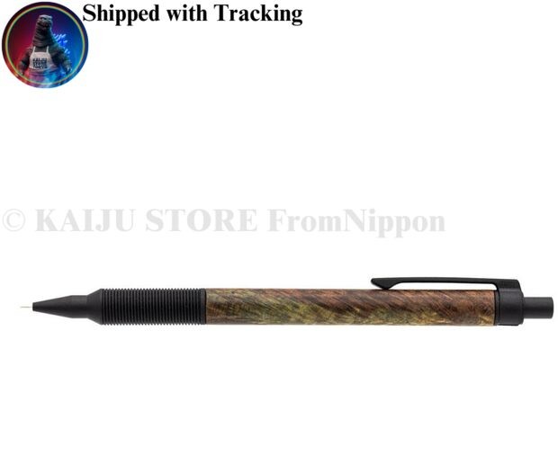 Luddite EverDraw Teak Matte Black Mechanical Pencil 0.5mm LDWBC-MP4TB-05