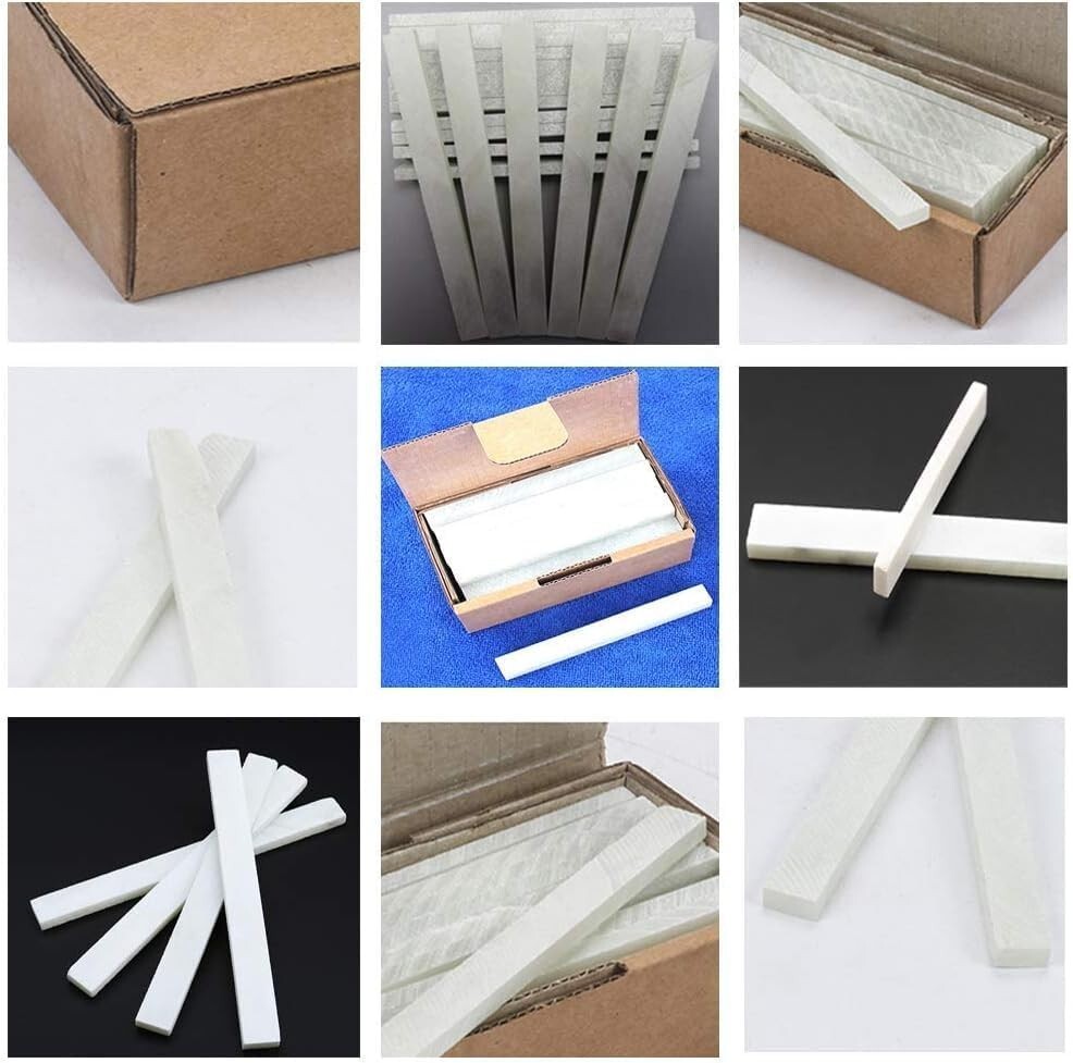Professional Soapstone Marking Pencils – 27 Flat Squares for Clear Removability