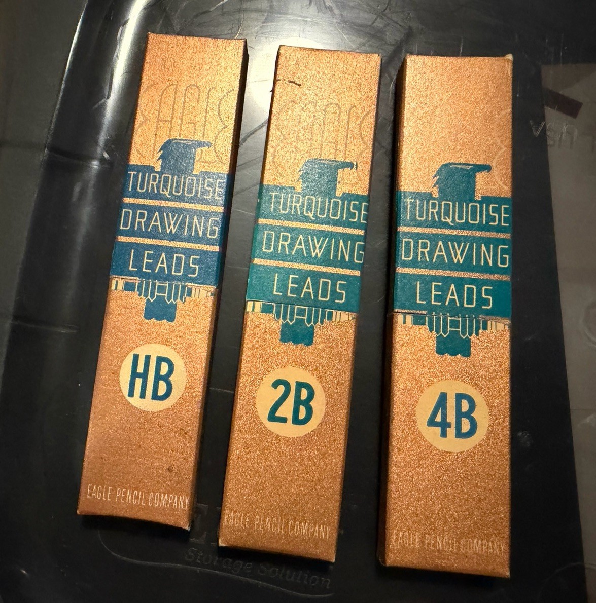 29 Packs EAGLE Turquoise Drawing Leads H, HB, 2B, 2H & More