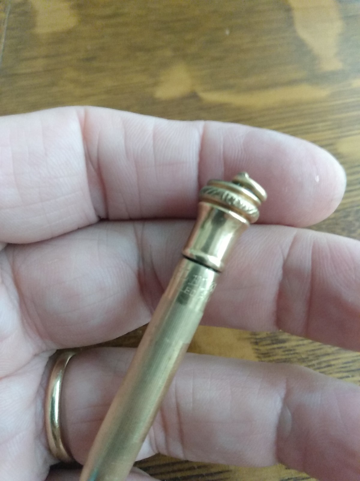 Antique Lot Of 2 Wahl Eversharp Gold Filled Mechanical Pencils