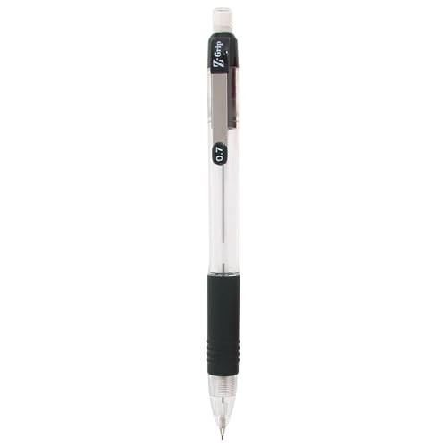 , Z-Grip Mechanical Pencil, Smooth Writing, Latex-Free Grip, 0.7mm Black B