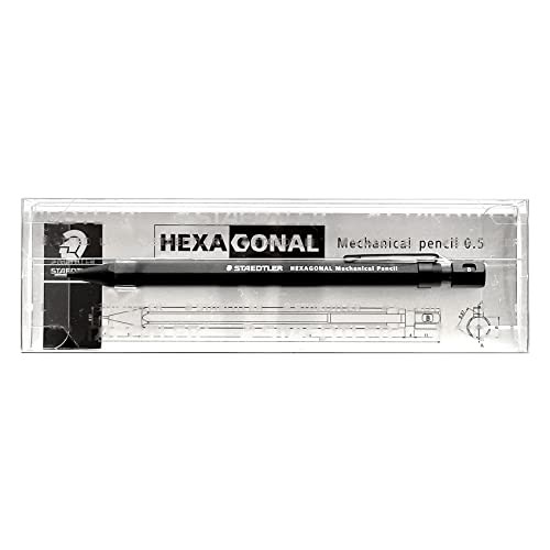 STAEDTLER Hexagonal Mechanical Pencil 0.5mm Clean Black 925 77-05B