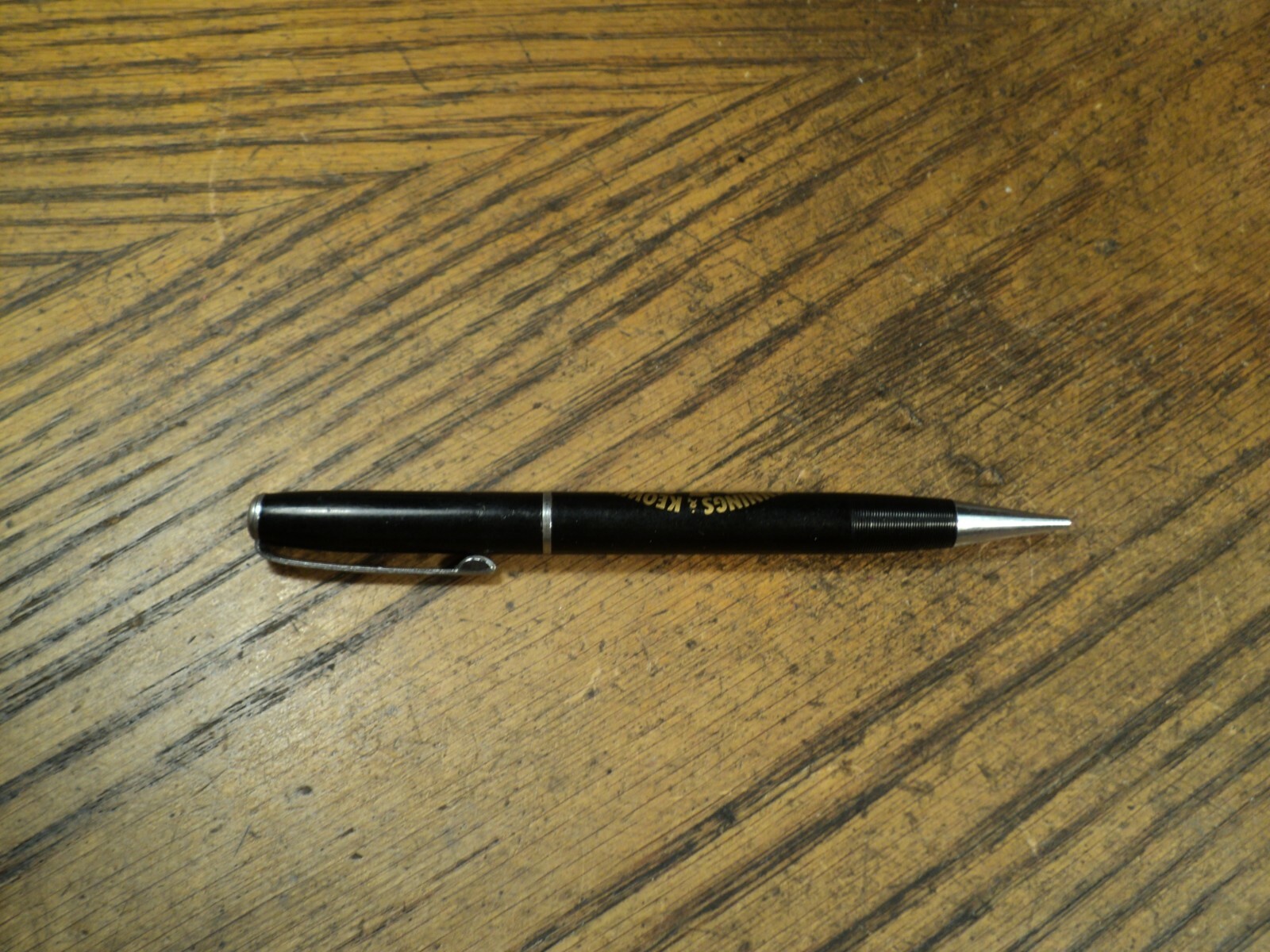 Vintage Ritepoint Mechanical Pencil Jennings & Keown Fishing & Rentals Odessa Tx